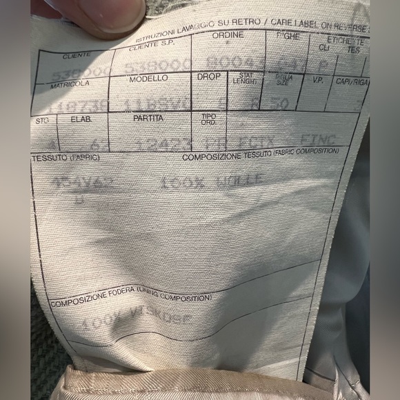 Vintage Gianni Versace wool blazer 50 - Picture 9 of 11